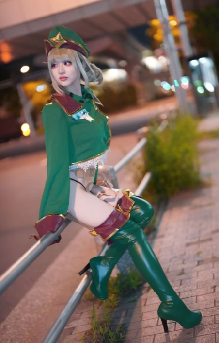 【美图】幼愛youmeko – 小琪舞豹式装甲-春日ACG